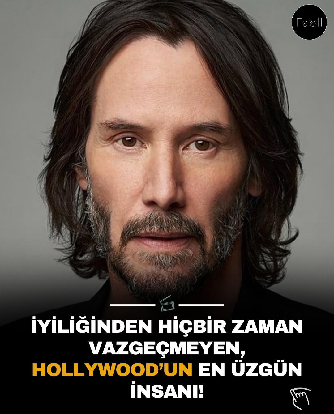 Keanu Reeves, daha 3 yaşındayken babası tarafından terk edildi